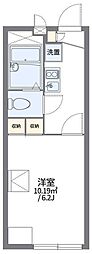 レオパレスマグノーリア 1Kの間取図画像