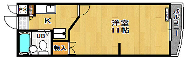 グリーンウッド郡山 110｜福島県郡山市安積町日出山２丁目(賃貸マンション1K・1階・27.90㎡)の写真 その2