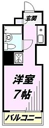 アーバンハイム寿 ワンルームの間取図画像