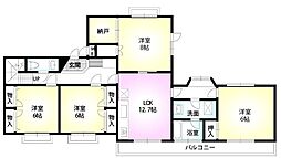 グランシャリオ 3階4LDKの間取り