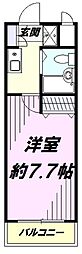 マイステージ立川 1Kの間取図画像