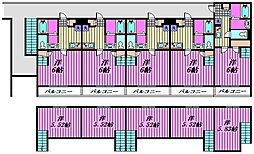 Ｗｉｌｌ Ｇｒａｎｏ岩槻 2階1Kの間取り