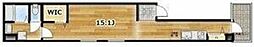 Ａｍｂｉｔｉｏｎ東尾久 3階ワンルームの間取り