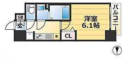 JR東海道・山陽本線 神戸駅 徒歩7分の賃貸マンション 4階1Kの間取り
