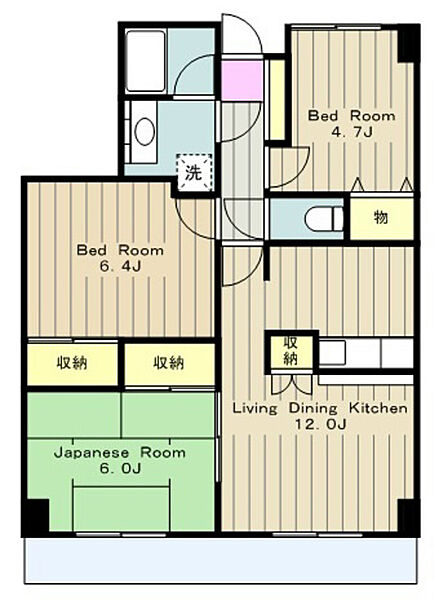 画像2:間取図