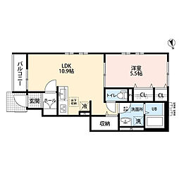 アムールブランII 1階/103