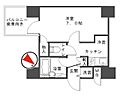 パレステュディオ東京八重洲通り8階9.2万円