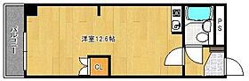 ウエストコーポ 401 ｜ 福岡県久留米市日吉町11-2（賃貸マンション1R・4階・25.89㎡） その2