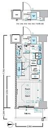 MAXIV西川口 1Kの間取図画像