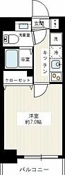マキシヴ西川口AZ 1Kの間取図画像