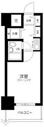 ライオンズプラザ本蓮沼 1Kの間取図画像