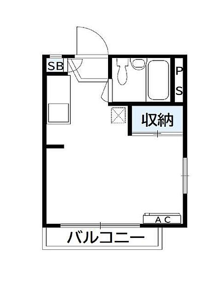 スターヒル清水 201｜神奈川県相模原市中央区星が丘１丁目(賃貸アパート1R・2階・17.50㎡)の写真 その2