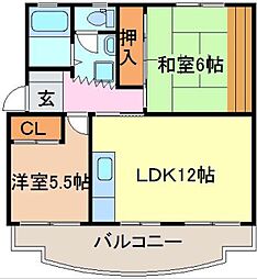 コーポ遠藤Ａ・Ｂ 3階
