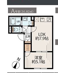 Cielstella 池袋 1LDKの間取図画像