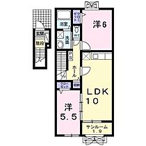 ソレイユベル 203 ｜ 新潟県新潟市南区根岸475（賃貸アパート2LDK・2階・57.01㎡） その2