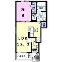 静岡県伊豆の国市田京（賃貸アパート1LDK・1階・44.70㎡） その2