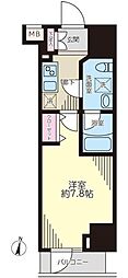 ヴァレッシア上野NORTHCITY2 1Kの間取図画像