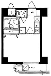 maison S.K.M 3階1Kの間取り