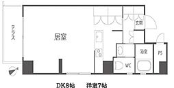 ResidenceANDO 1DKの間取図画像