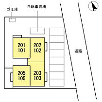 Ｌａｘａ Ｃｏｕｒｔ　Ｉ  ｜ 香川県高松市松島町３丁目（賃貸アパート1LDK・2階・38.93㎡） その19