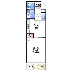 南海和歌山港線 和歌山港駅 徒歩28分の賃貸アパート 1階1DKの間取り