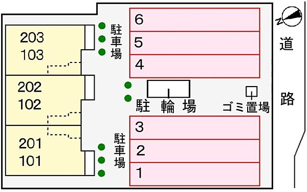 グランソレイユ今里 ｜奈良県大和高田市今里町(賃貸アパート1LDK・1階・46.41㎡)の写真 その16