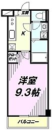 JR横浜線 八王子みなみ野駅 徒歩7分の賃貸マンション 1階1Kの間取り
