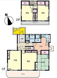 橋本3丁目貸家 5DKの間取り