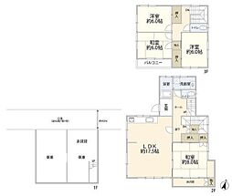 八千代市八千代台西7丁目住宅 2階4LDKの間取り