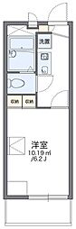 レオパレスアーバン向丘 1Kの間取図画像