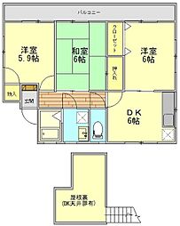 並木アパート 2階