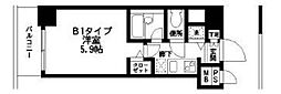 HF練馬レジデンス 1Kの間取図画像