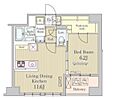 京橋レジデンス8階21.6万円