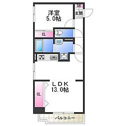 エール阿倍野元町 3階