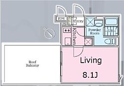 PASEO西新宿五丁目2 1Kの間取図画像