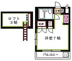 間取図画像 ワンルーム