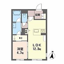 ＡＬＯＨＡ　Ｏ．Ｅ A0103 ｜ 熊本県熊本市中央区大江６丁目22-5（賃貸マンション1LDK・1階・44.80㎡） その2