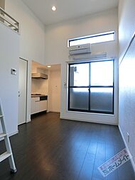 ドメーヌ堺 205 2階ワンルームのリビング/ダイニング