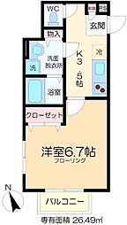 ベルヴェデーレ　TK2 1階