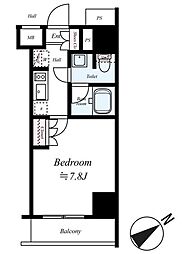 ARCOBALENOKAWASAKI 1Kの間取図画像