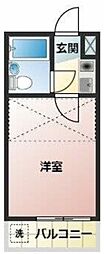 ジュネパレス船橋第4 1Kの間取図画像