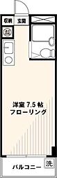 MNフラット 2階ワンルームの間取り