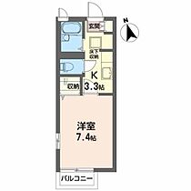 シャーメゾン・パル 101 ｜ 宮城県仙台市宮城野区田子１丁目18-27（賃貸アパート1K・1階・24.00㎡） その2