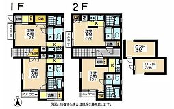 スカイハウス 1階1Kの間取り