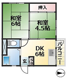 メゾン熊内V 3階/-