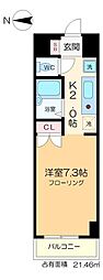 松葉ビル 5階/504