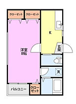 クレセントエマII 202 ｜ 新潟県新潟市中央区米山６丁目9-1（賃貸アパート1K・2階・25.10㎡） その2