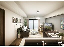 ラグゼナ平井サウス 2階1LDKのリビング/ダイニング