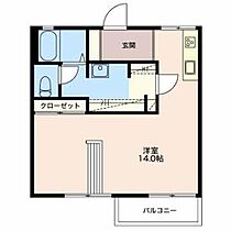 サンハイム 0201 ｜ 新潟県新潟市西区小針６丁目57-3（賃貸アパート1R・2階・36.36㎡） その2