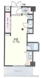 ファーロ宮前平 ワンルームの間取図画像